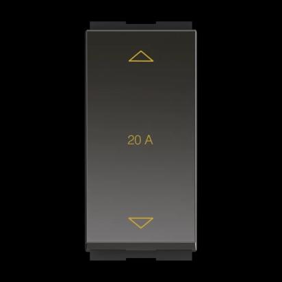 GM Modular Smart Switch 20AMP 2 Way Switch AA 1 011 - Graphite Magnesia by GM Modular : Colours available: SlateGray