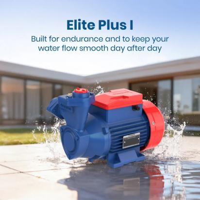 Crompton ELITE PLUS I - Mini Self Priming Regenerative Pump 1 HP - Agricultural Pump by Crompton : Colours available: DarkBlue, IndianRed 2 1
