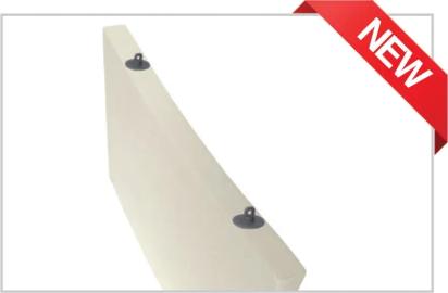 Anutone Soft Subtex Wave Nubby Curved Acoustic by Anutone : Colours available: White 2 1