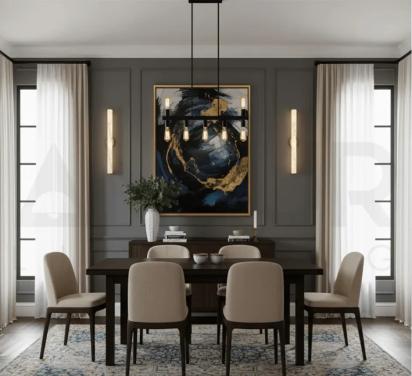 Ankur Vitric Modern Minimilist Desin Metal and Alabaster Based Wall Light by Ankur : Colours available: Gold 2 2
