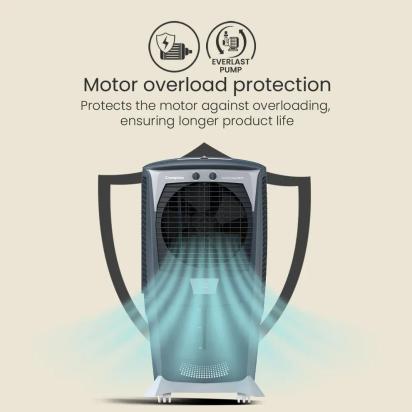 Crompton Ozone Classic W 55 Air Cooler by Crompton : Colours available: Grey, White 4 3