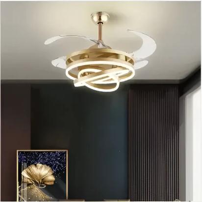 Glimmora Lustro Chandelier Ceiling Fan With Remote Control by Glimmora 18 3