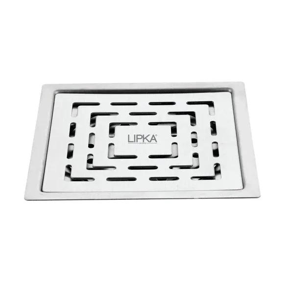 Lipka Charlie Deluxe Square Flat Cut Floor Drain (6 x 6)