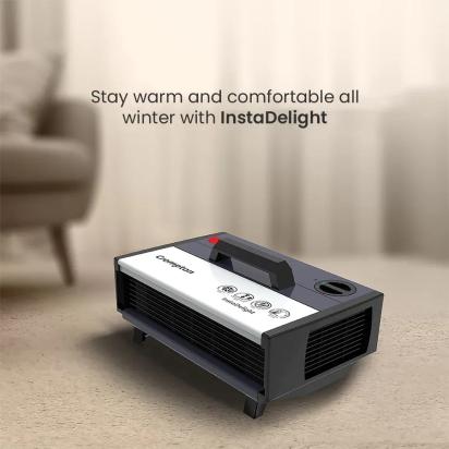 Crompton Insta Delight 2000W with Blower by Crompton : Colours available: Black 6 4