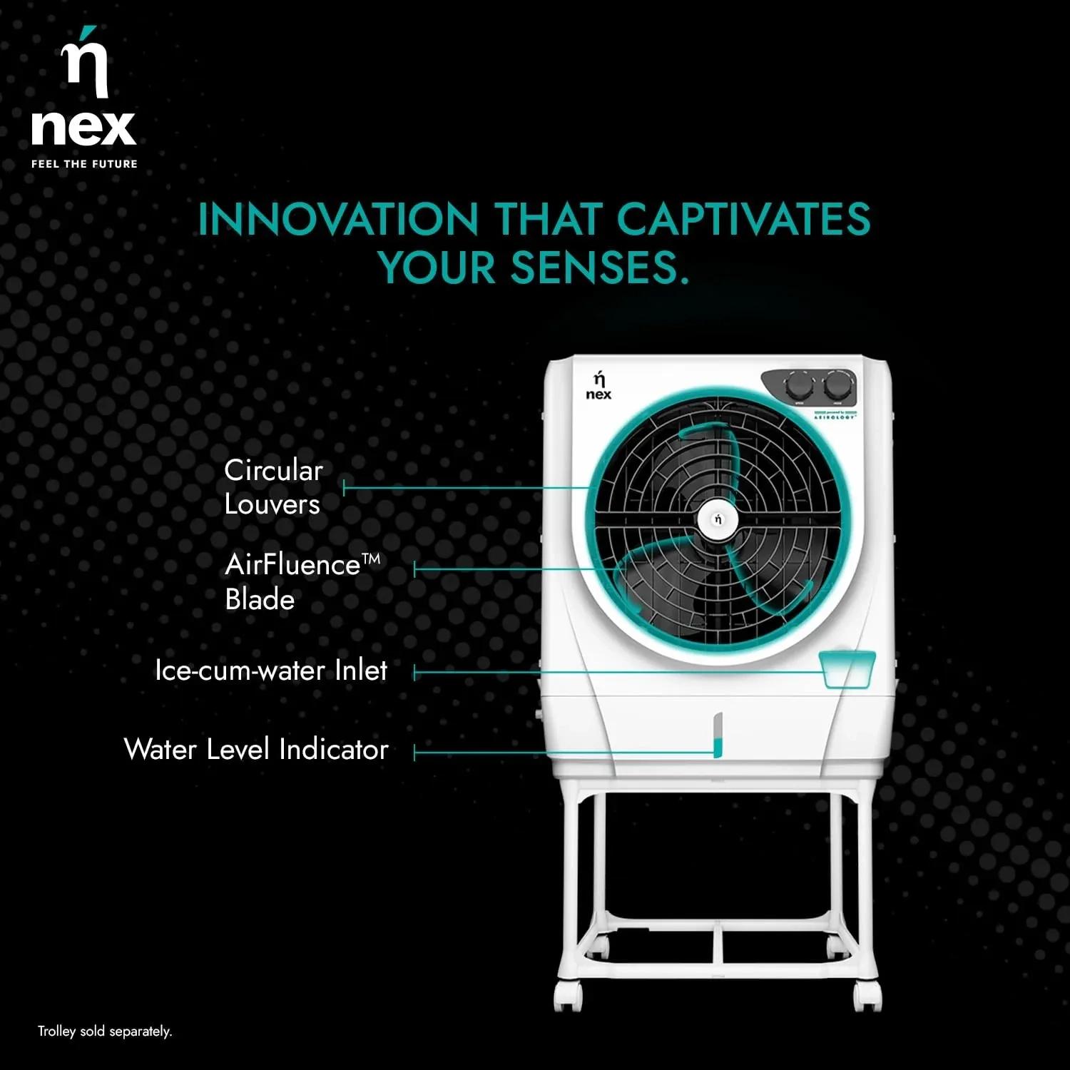 Bajaj NEX DAC D1 55L DESERT COOLER - Air Cooler 4