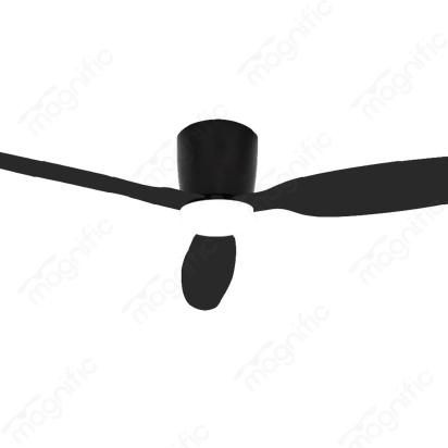 Magnific Sleekair Plus – 42/48″ Elegant Modern Ceiling Fan with Light - 3 Matte Black Blade by Magnific : Colours available: Black 4 2