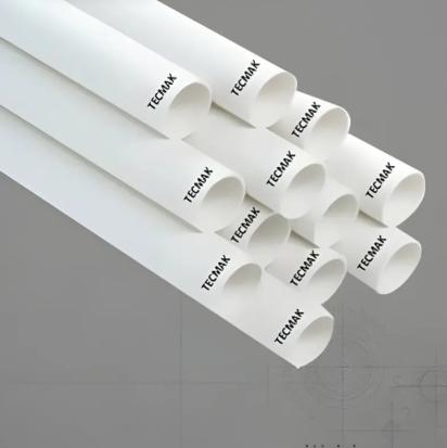 Tecmak PVC Pipes by Tecmak : Colours available: White