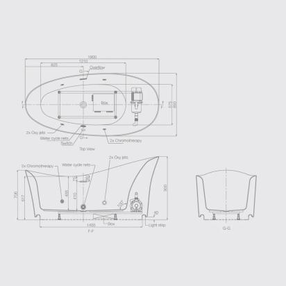 Artize Tiaara Avant-Garde Oxypool System - White 1