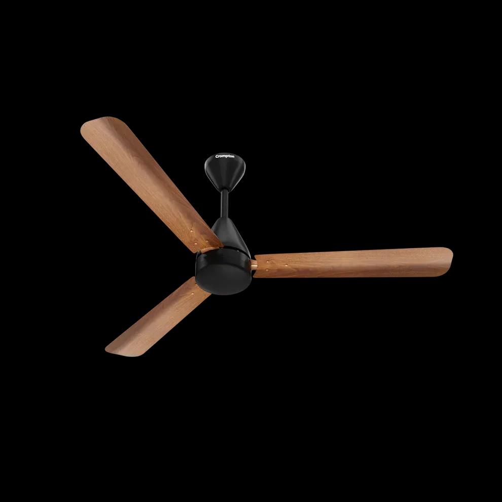 Crompton Energion Hyperjet smart BLDC Ceiling Fan - Dark Cherrywood