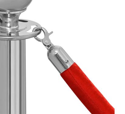 Dolphy Red Velvet Queue Manager Rope With Hook DQMG0007 by Dolphy : Colours available: Red 1 1