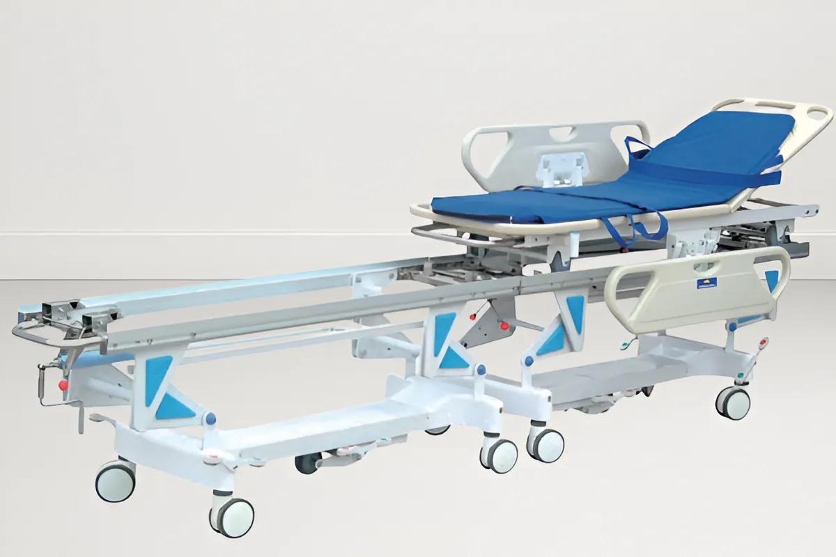 SI Surgical Hospital Transfer Stretcher Cum Medical Trolley - SIS 2007B