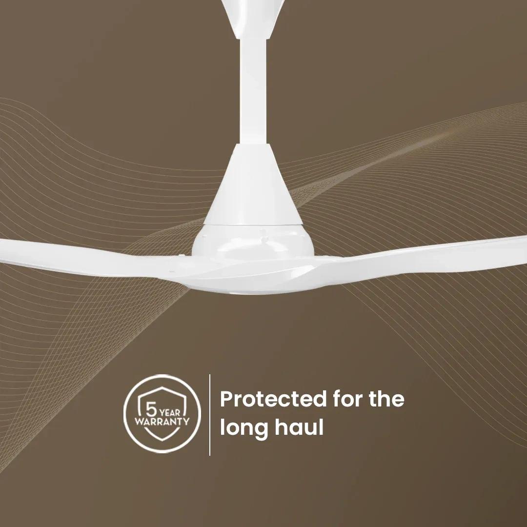 Crompton SilentPro Enso Smart BLDC Ceiling Fans - All White 4