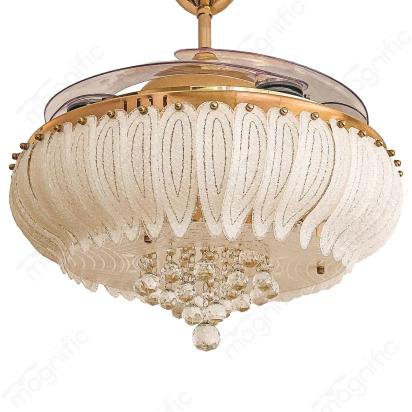 Magnific Merc X Series – 44″ Modern Ceiling Fan with Remote & Multi-Color - French Gold by Magnific : Colours available: Goldenrod 1 1