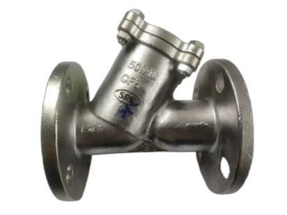 Srk Cast Iron Y Strainer Flange End Valve by SRK Valves for Industrial : Colours available: Blue