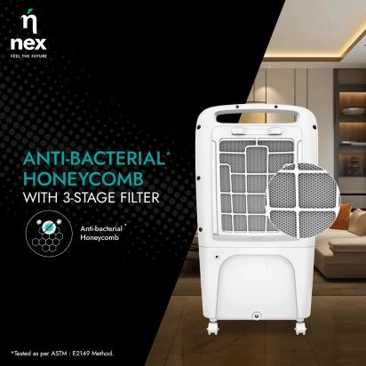 Bajaj NEX PAC P1 25L PERSONAL COOLER - Air Cooler by Bajaj : Colours available: White 10 5