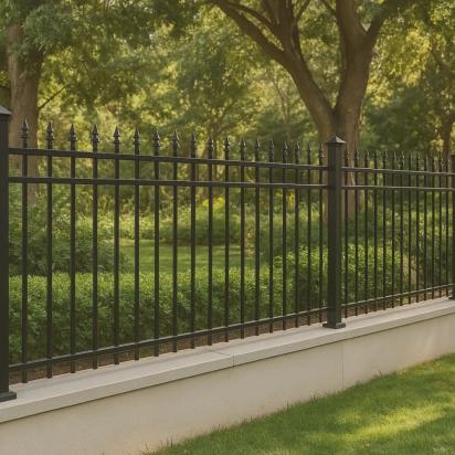 Justfence Modular Grill Fence by Justfence : Colours available: Black 2 2
