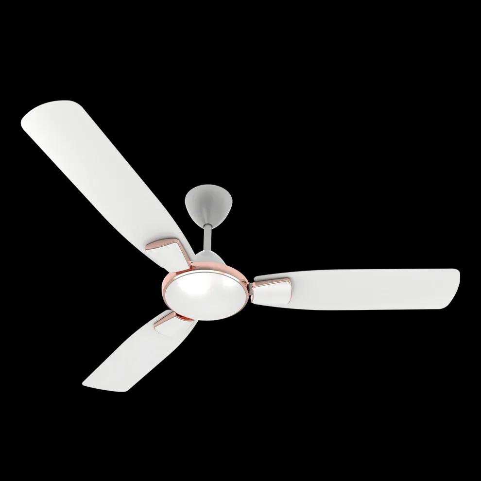 Crompton High Speed Toro | Star Rated Ceiling Fan - Sliver Magic White