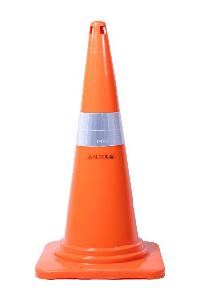 Alcolite Traffic Cone AL-601 by Alcolite : Colours available: Orange