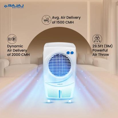 Bajaj PX97 Torque - Air Cooler by Bajaj : Colours available: White 1 2