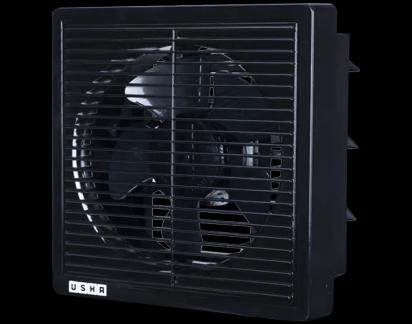 Usha Exhaust Fan Striker High Speed Exhaust Fan 200 mm by Usha : Colours available: Black 1 1