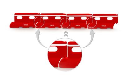 Frontier Euro Road Safety Barrier1 by Frontier for Roads, Airport, Stadium : Colours available: Red 9 8