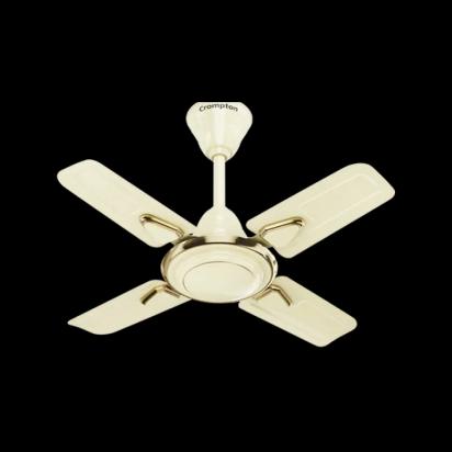 Crompton Surebreeze Super Briz Deco | Ceiling Fan - Briken Ivory by Crompton : Colours available: Ivory