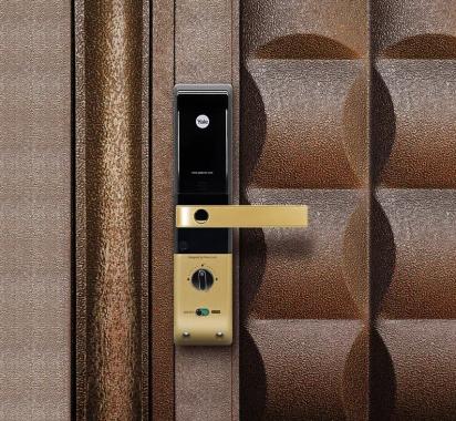 YDM 4109- A Series Biometric Smart Lock Gold by Yale 7 9