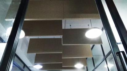 Anutone Soft Subtex Wave KSL - Baffle Ceiling by Anutone