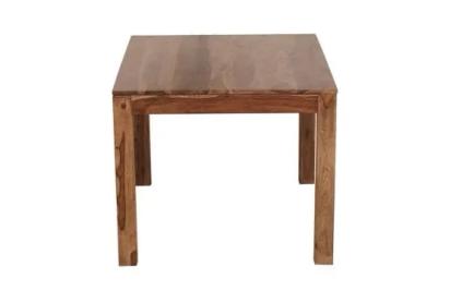 GKW Sheesham Furniture: Solid Wood Four Seat Dining Set In Natural Finish by Studio GKW : Colours available: Brown 4 3