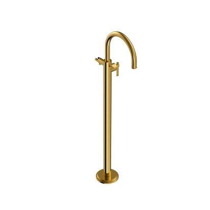 Artize Exposed Parts of Floor Mounted Single Lever Bath Mixer - Gold Bright PVD - VIC-GBP-503121K