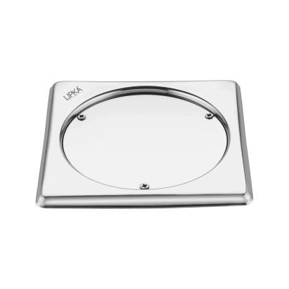 Lipka Sweep Out Square Floor Drain (5 x 5 Inches)