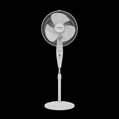 Crompton Torpedo HS PF Pedestal Fan - White by Crompton : Colours available: White