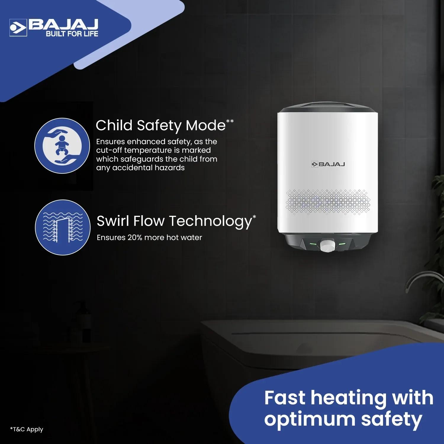 Bajaj Shield Series Popular Plus - Water Heater 25L 4