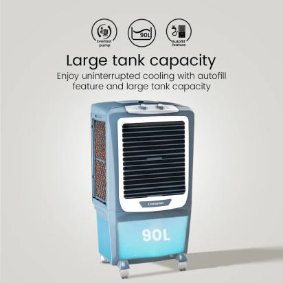 Crompton Gale DAC Air Cooler - 90-L by Crompton : Colours available: Grey 11 2