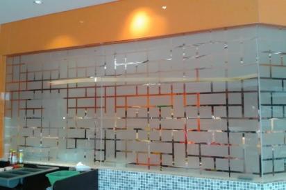 Design and Decor Frosted Glass Films by Design and Decor : Colours available: WhiteSmoke