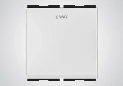 GM Modular Switches Zicono AA 2 368 - Glossy White by GM Modular : Colours available: White