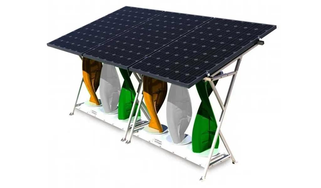 Windstream SolarMill® SM2-3P Roof-Top Wind and Solar Hybrid Energy System