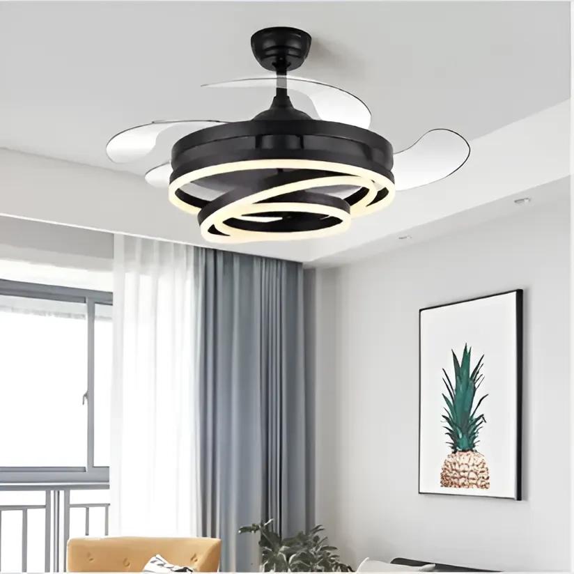 Glimmora Lustro Chandelier Ceiling Fan With Remote Control 1