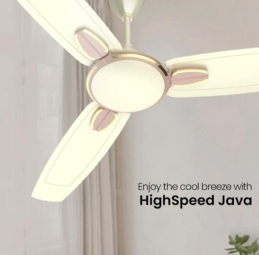 Crompton High Speed Java | Star Rated Ceiling Fan - Pearl Ivory 1