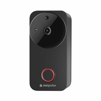 Zunpulse Smart Doorbell (Black) by Zunpulse : Colours available: Black