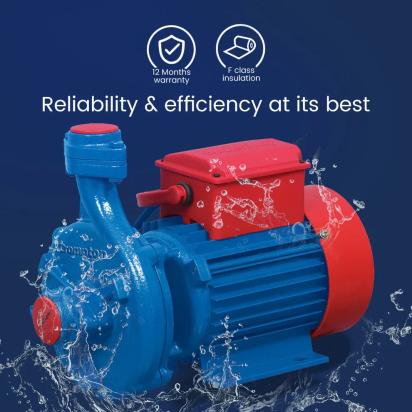 Crompton MAD052(1PH)Y-18+ (Agricultural Pump) by Crompton : Colours available: Blue, Red 1 3