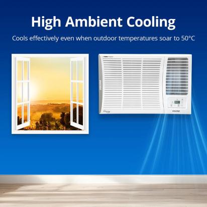 Voltas Inverter Window AC - 1.5 Ton - 3 Star - 183V Vertis Elite by Voltas : Colours available: White 2 2