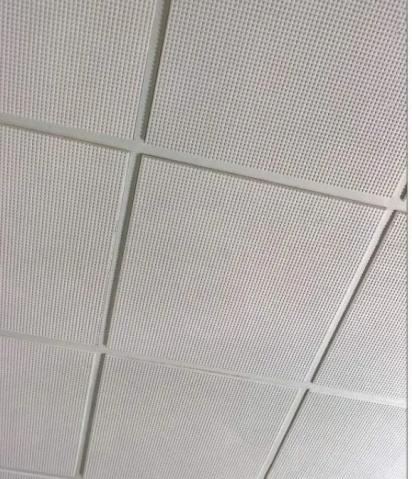 Aerolite Quadra Acoustic Ceiling Tile by Aerolite : Colours available: Grey