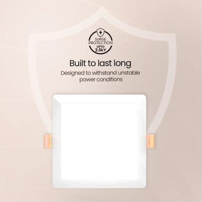 Crompton 12W Star Cosmos Round LED Recess Panel by Crompton : Colours available: White 2 3