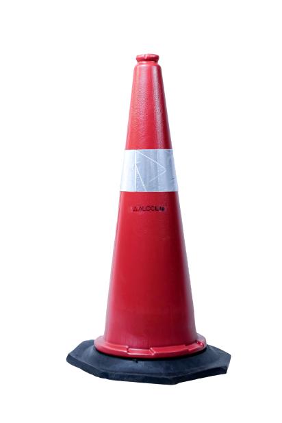 Alcolite Traffic Cone AL-602 by Alcolite : Colours available: Red