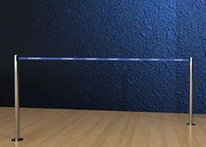 Q-Manager Belt Post - Floor Mount 3