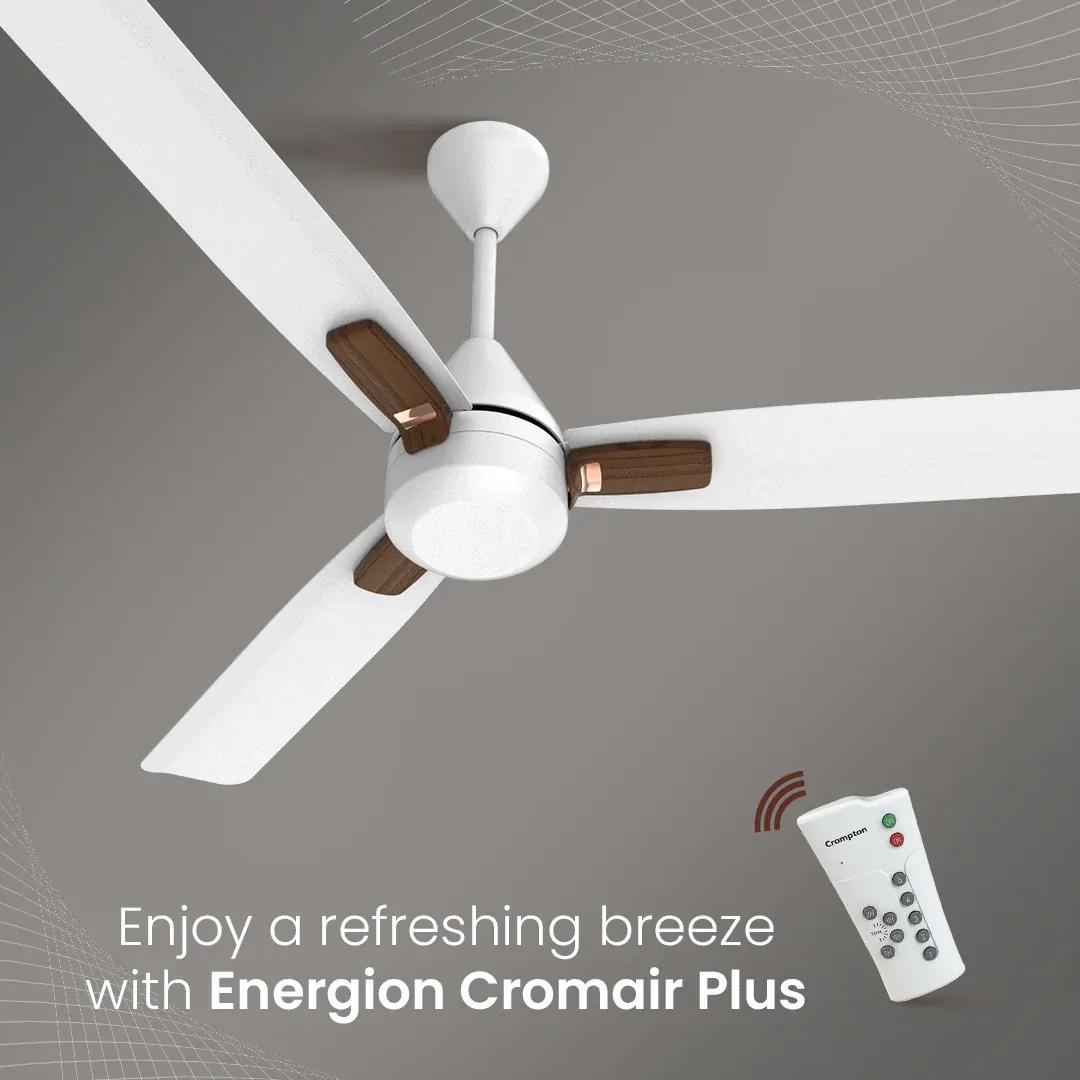 Crompton Energion Cromair Plus BLDC Ceiling Fan - Conch Cream 4