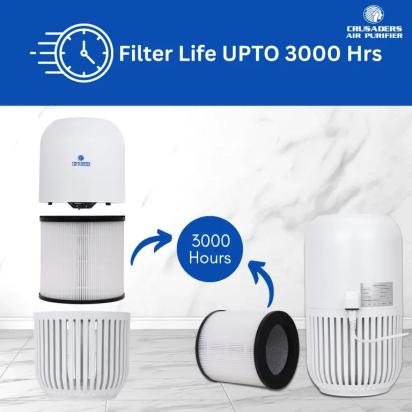 Crusaders XJ - 2100H Air Purifier by Crusaders : Colours available: White 2 3