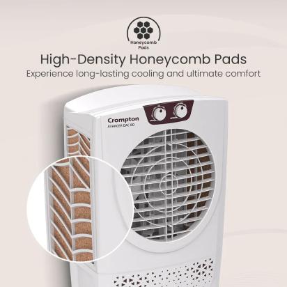 Crompton Avancer Dac Air Cooler - 80-L by Crompton : Colours available: White 13 5