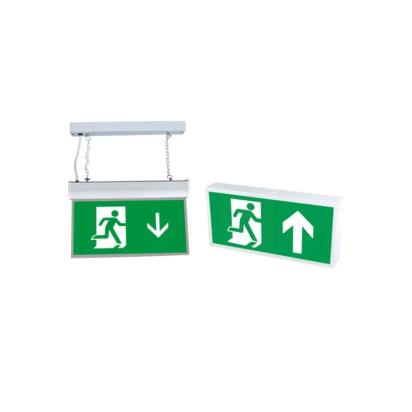 Ecofire Illuminated Emergency Fire Exit Sign by Eco Fire : Colours available: Green
